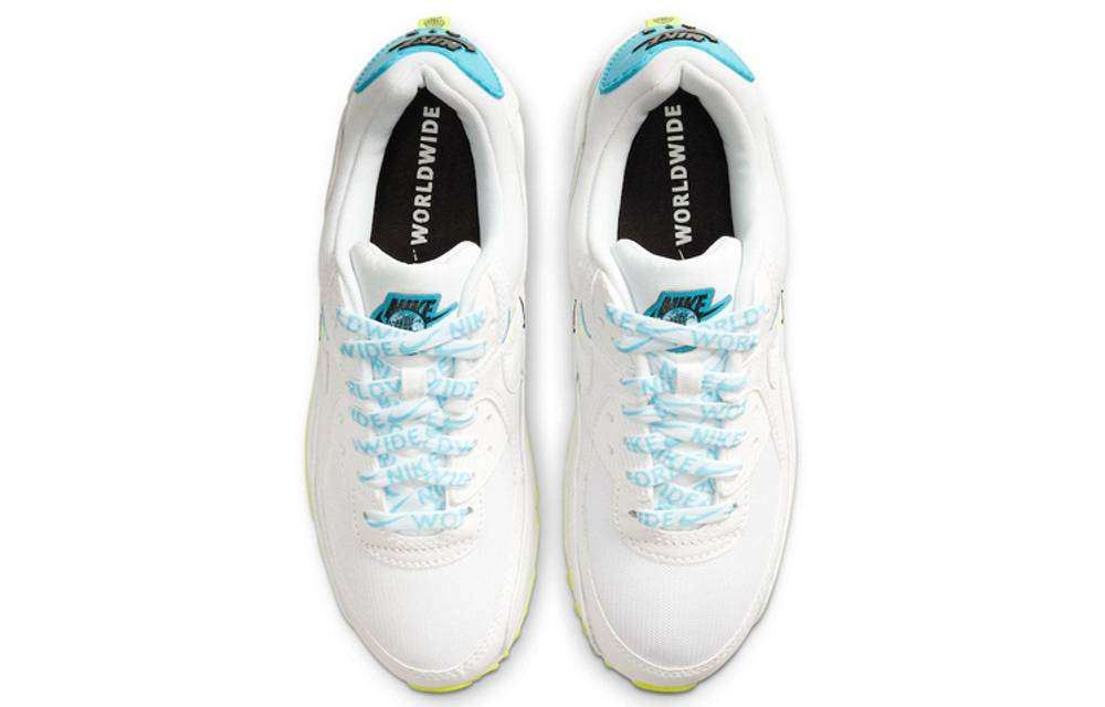 Кроссовки Nike Air Max 90 Se "Worldwide" (Женская размерная сетка)
