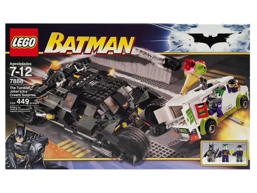 Конструктор LEGO Бэтмен 7888 Тумблер и фургон Джокера