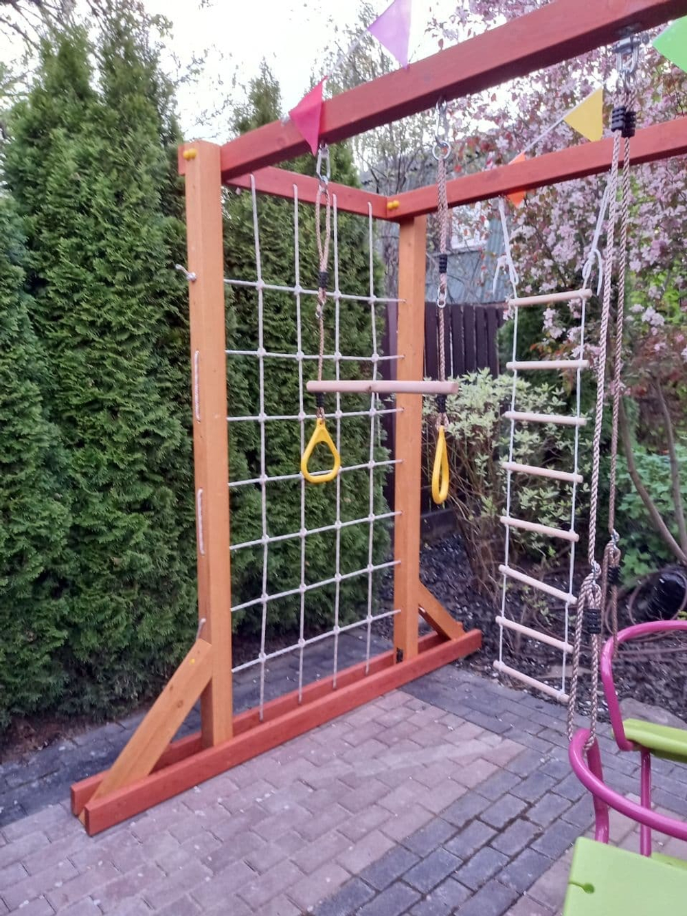 Деревянный игровой комплекс Савушка Lux - 10