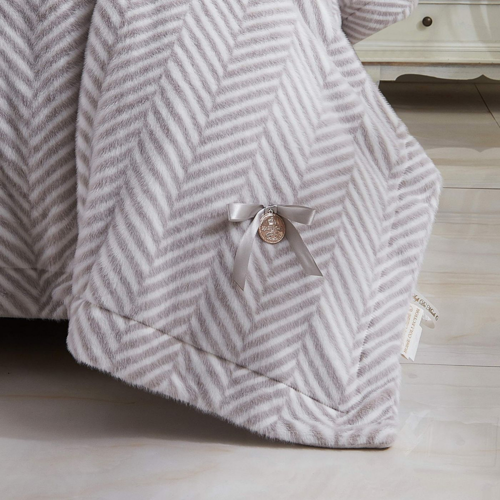 Плед 220х240 Sofi De MarkO Флоренс серый