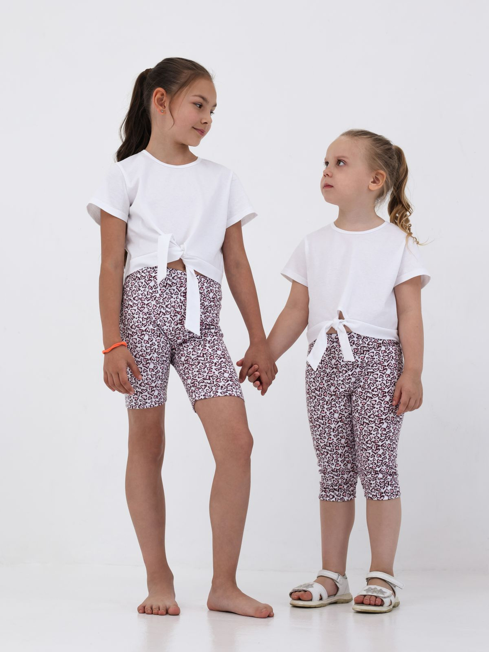 Блузка для девочки, модель №1, рост 110 см, белая