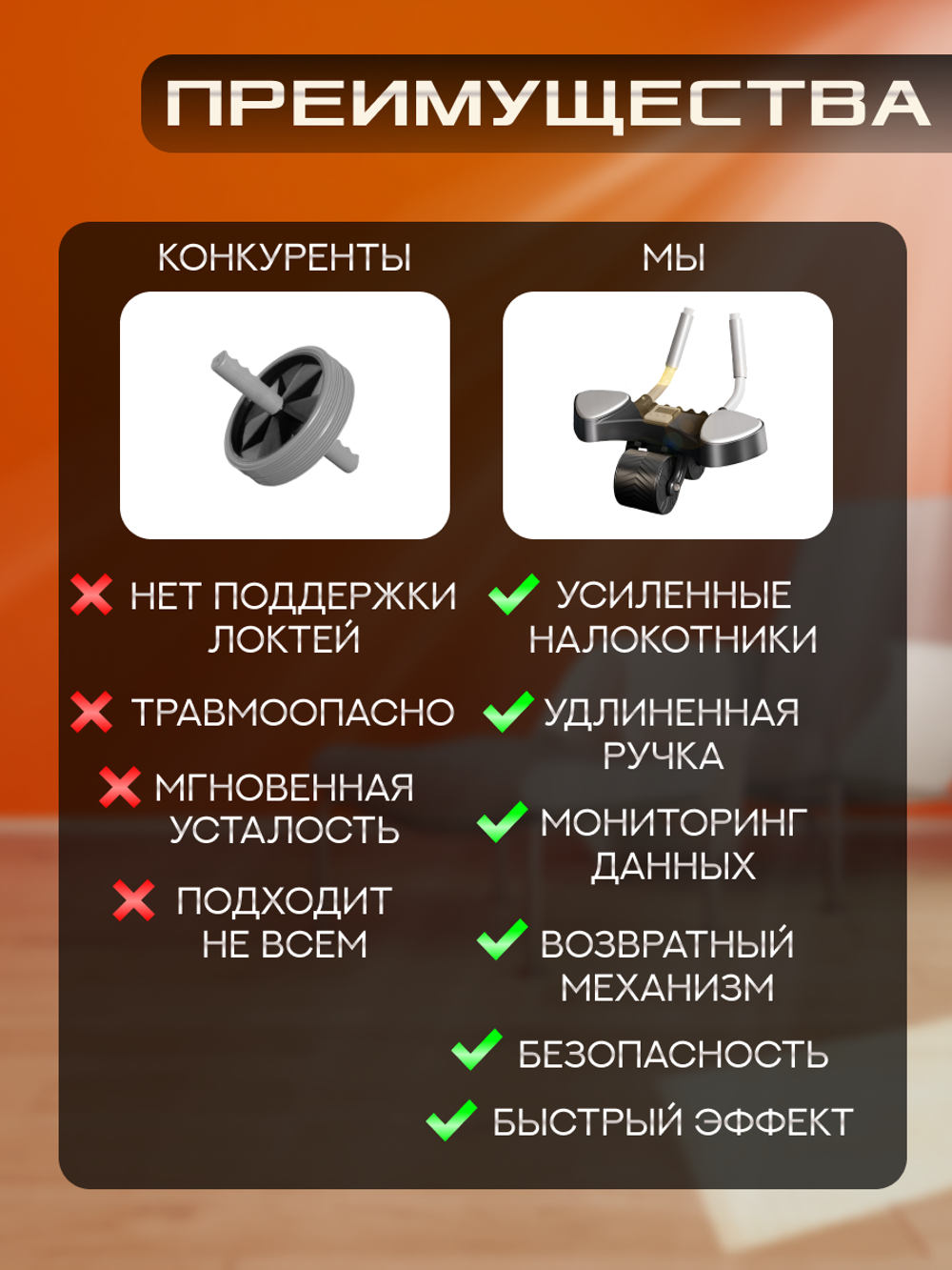 Колесо для упражнений на пресс для домашнего фитнеса. Ролик для фитнеса, имитирующий тренажер для живота, черный