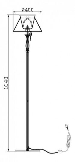 Торшер Maytoni Bird ARM013-22-W