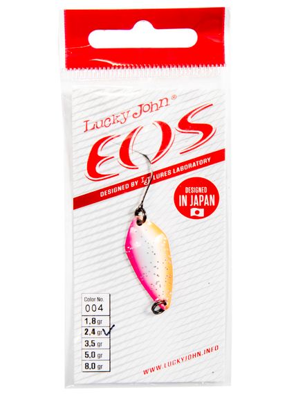 Блесна колеб. Lucky John EOS длин.29мм/02.4г 004