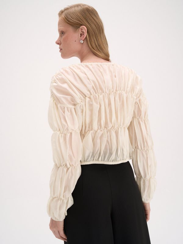 Блуза плиссированная 