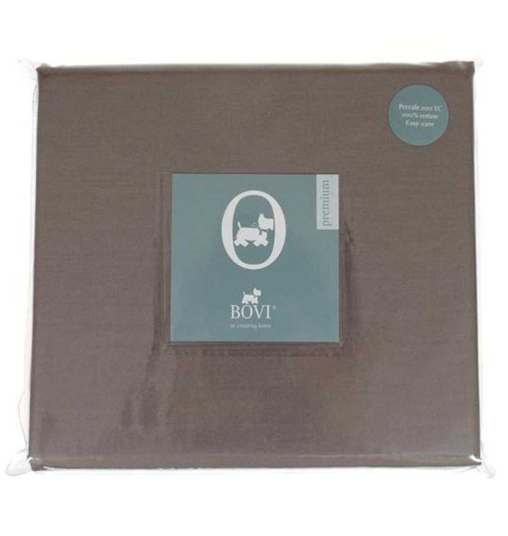 Элитная простыня (PB) Акцент, Мережка умбра от Bovi