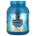 Vega, органический растительный протеин, комплекс питательных веществ премиального качества, французская ваниль, 1,6 кг (3 фунта 10,1 унции)