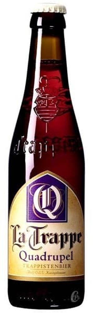 Пиво Ла Трапп Квадрупель / La Trappe Quadrupel 0.33 - стекло