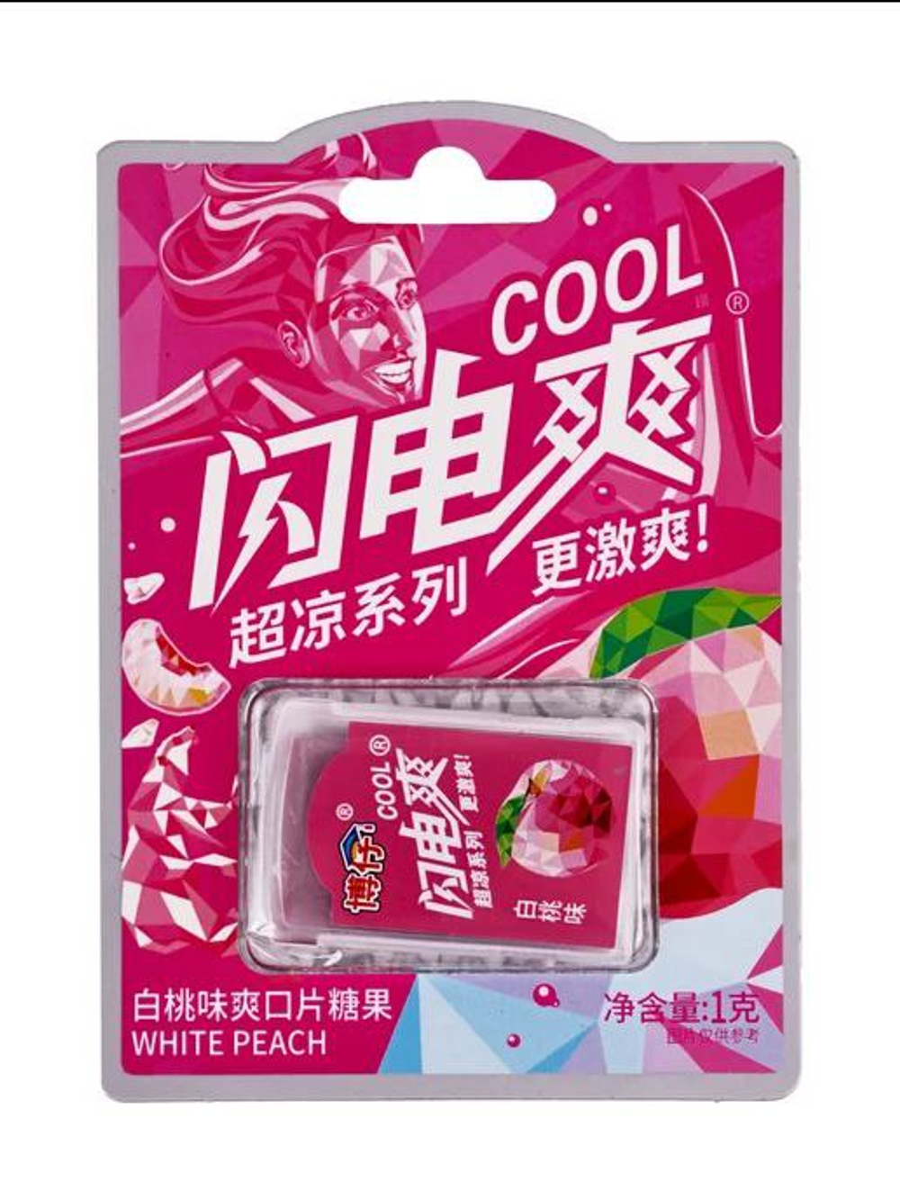 Освежающие пластинки COOL персик