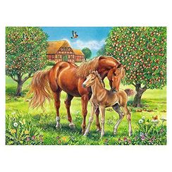 Puzzle Horses in the Field 100 pcs