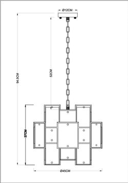 Подвесная люстра Arte Lamp