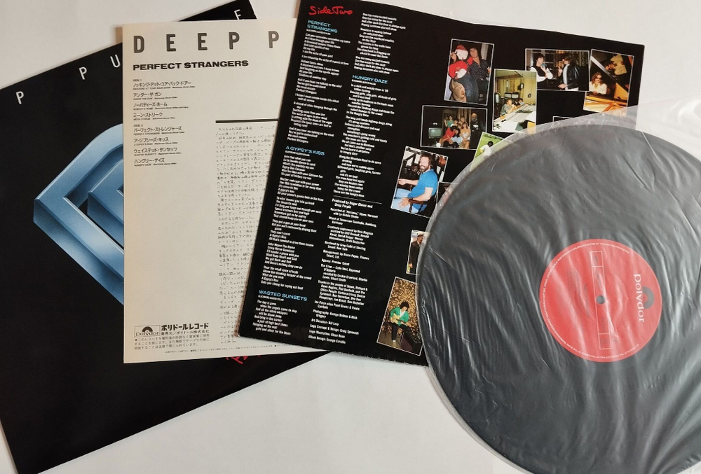 Винтажная виниловая пластинка LP Deep Purple Perfect Strangers (Japan 1984) (No Obi)