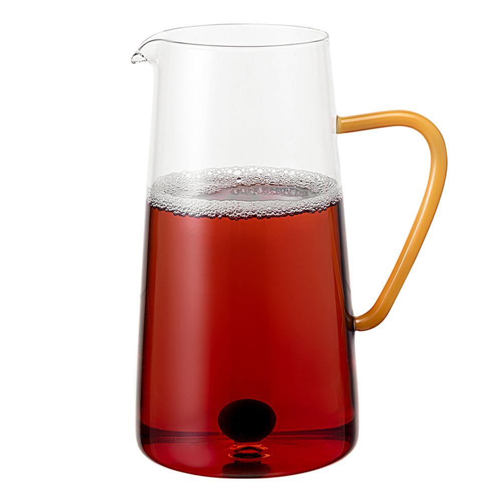 Кувшин Orb, 1,25 л, желтый/зеленый