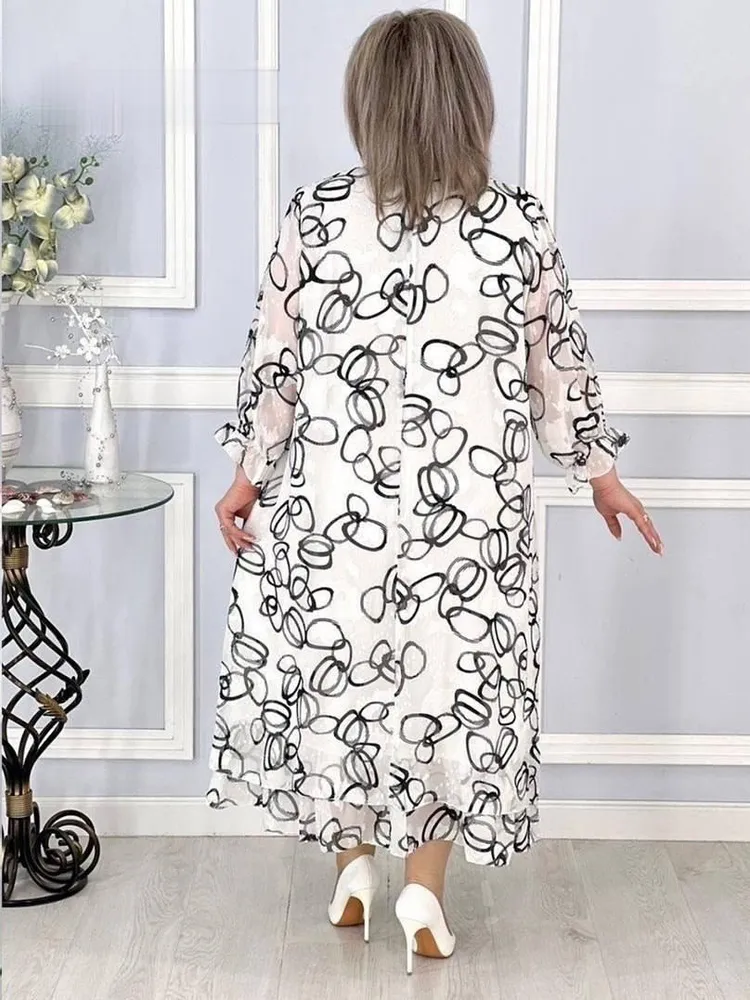 Платье "Колечки" Фабрика Моды