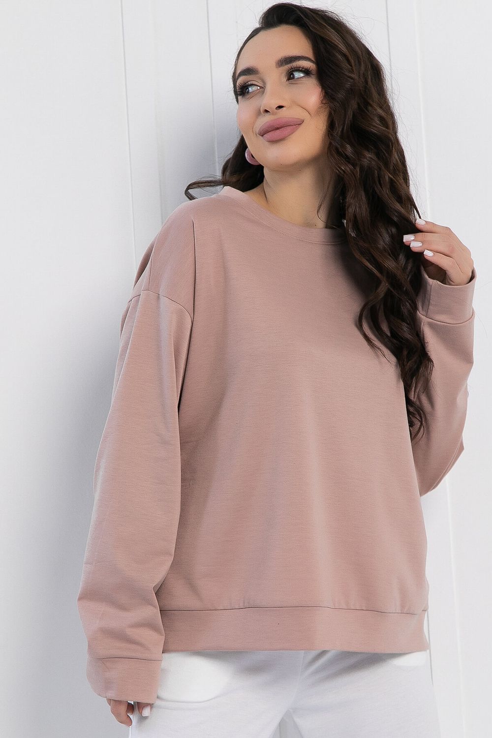 Свитшот Айрис (пудра) Б12992-25М LT Collection