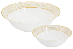 Обеденный сервиз Anna Lafarg Emily Ноктюрн 50 предметов на 12 персон