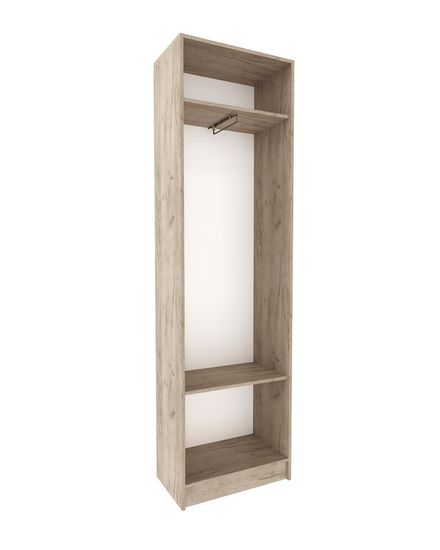 Шкаф ЯМАЙКА Япш-1 дуб крафт серый / кашемир