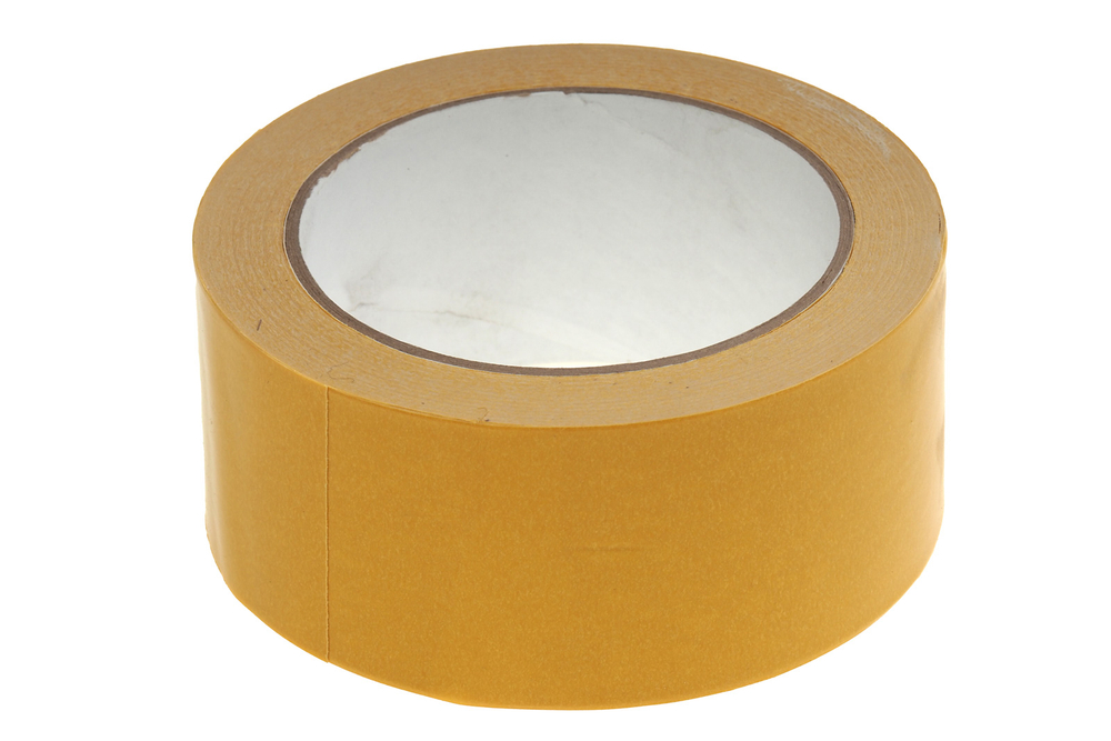 Клейкая лента двухсторонняя 50ммх25м ТР полипропиленовая