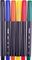 Flomaster \ фломастер BOX 6 FIBREPENS FOR PAINTING ON FABRICS