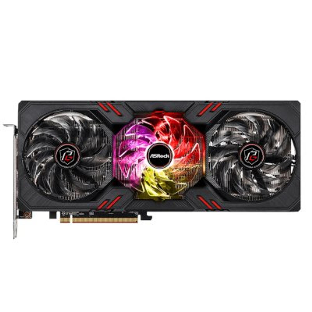 Видеокарта ASRock AMD Radeon RX 7600 Phantom Gaming 8G OC