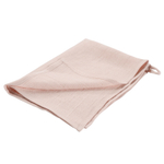 Полотенце кухонное вафельное из умягченного льна цвета пыльной розы из коллекции essential, 47x70 см