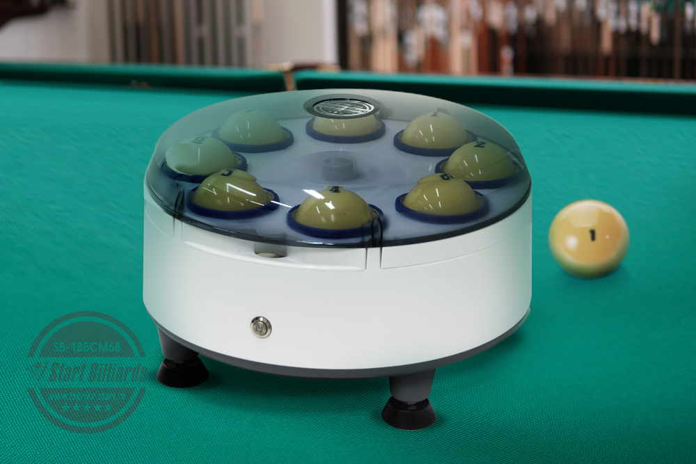 Машина для очистки и полировки бильярдных шаров