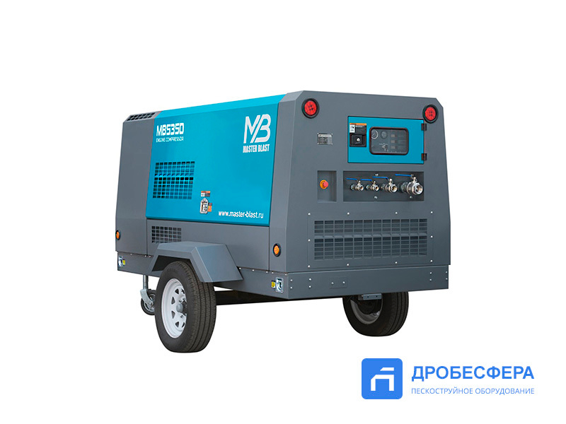 Дизельный компрессор MASTER BLAST MB-535D