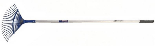 Грабли веерные  пластинчатые  с алюм.черенком  и  V-ручкой ''Форсаж''