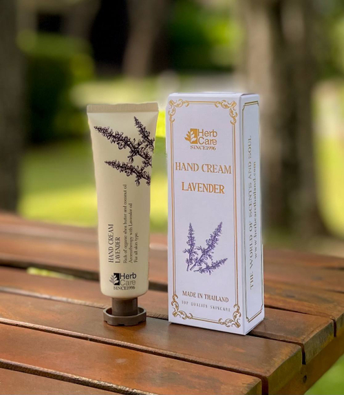 Крем для рук и ног с маслом кокоса, жожоба, оливы Лаванда Lavender hand and feet cream HerbCare