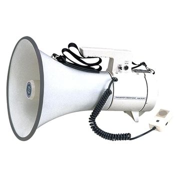 SHOW ER67S - Мегафон 40 Вт,  12 В, выносной микрофон, сирена,  вес 2.5 кг, алюминий