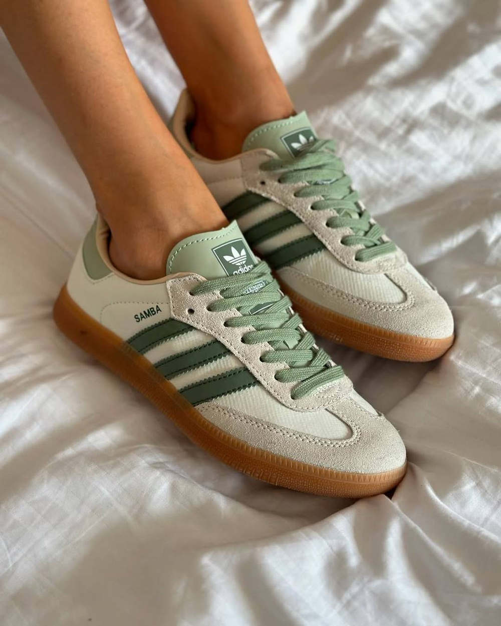 Кеды из натуральной замши