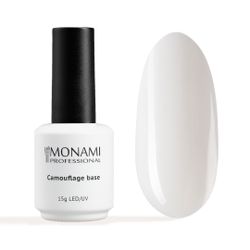Monami, Rubber Base MILK - Каучуковая камуфлирующая база молочная, 15 г