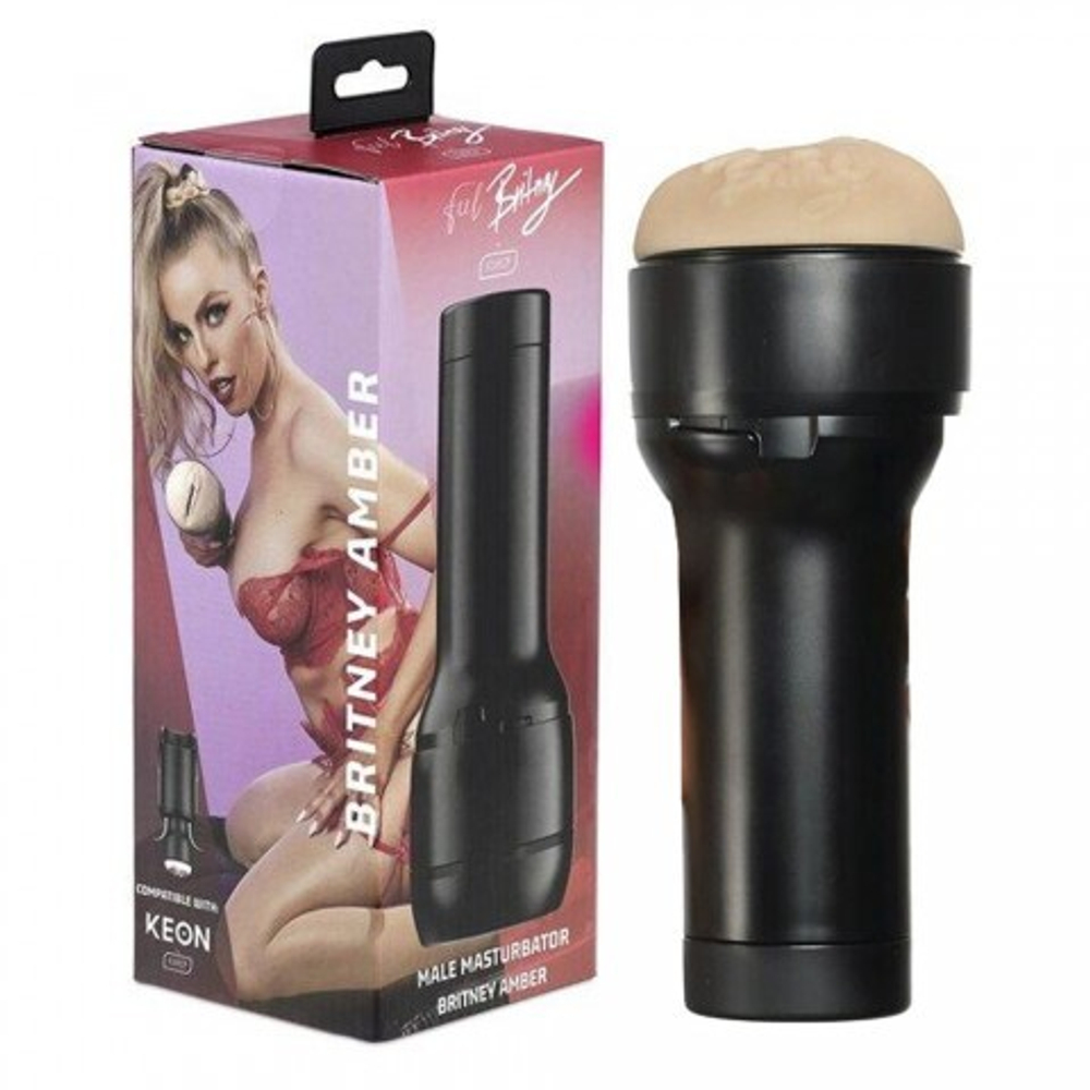 Мастурбатор Feel копия порно звезды Britney Amber от KIIROOStars Collection
