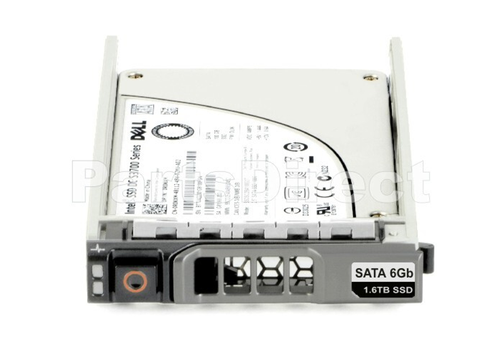 Накопитель SSD Dell 63K94 1.6-TB 2.5 SATA 6G MU SSD w/G176J