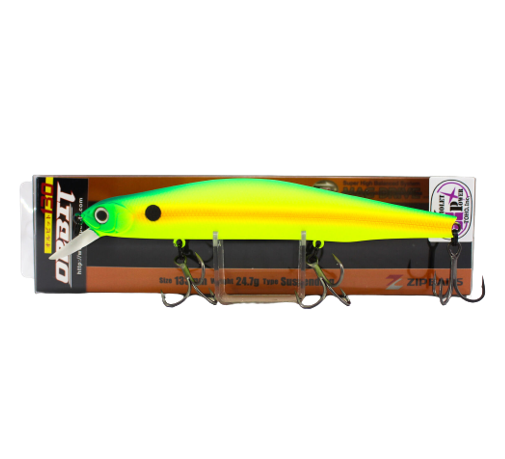 Воблер ZipBaits Orbit 130SP 674 Chart Melon KM