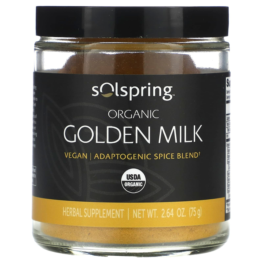 Dr. Mercola, Solspring®, органическое «золотое» молоко, 75 г (2,64 унции)