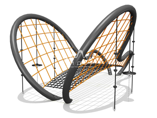 Пространственная канатная конструкция 34603