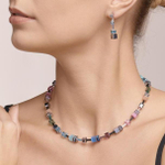 Серьги Coeur de Lion Multicolor Vintage 2840/21-1544 цвет голубой