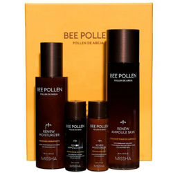 Восстанавливающий набор для лица c экстрактом пчелиной пыльцы Missha Bee Pollen Renew Skincare Set
