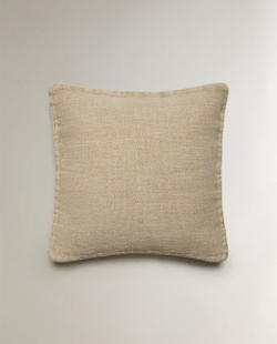 Zara Home наволочка декоративная из льна, бежевый · 6366/008