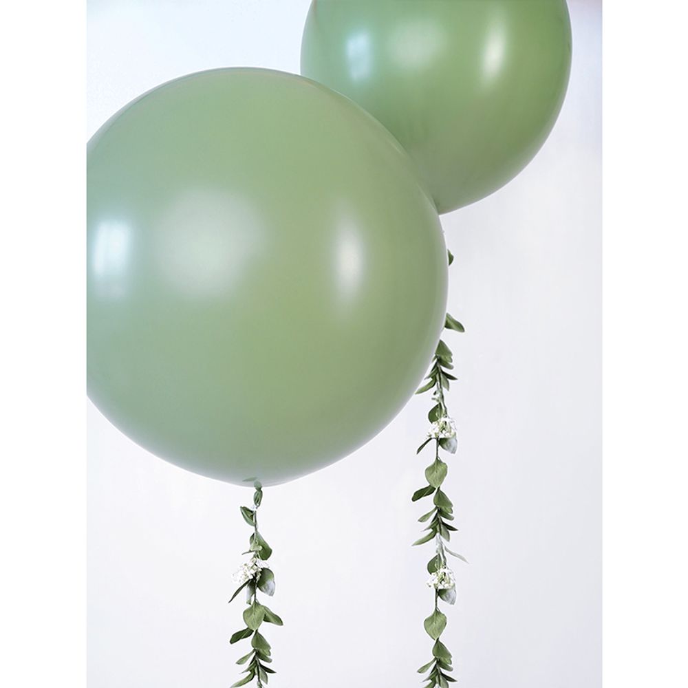 Шар (24"/60 см) Эвкалипт, Пастель / Eucalyptus 1 шт.