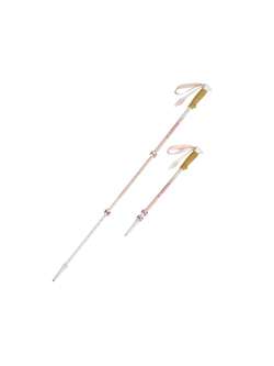 Палки треккинговые Naturehike Sunsia 3-EXT, карбон, 3-секционные, 57-120 см, розовые, 2 шт