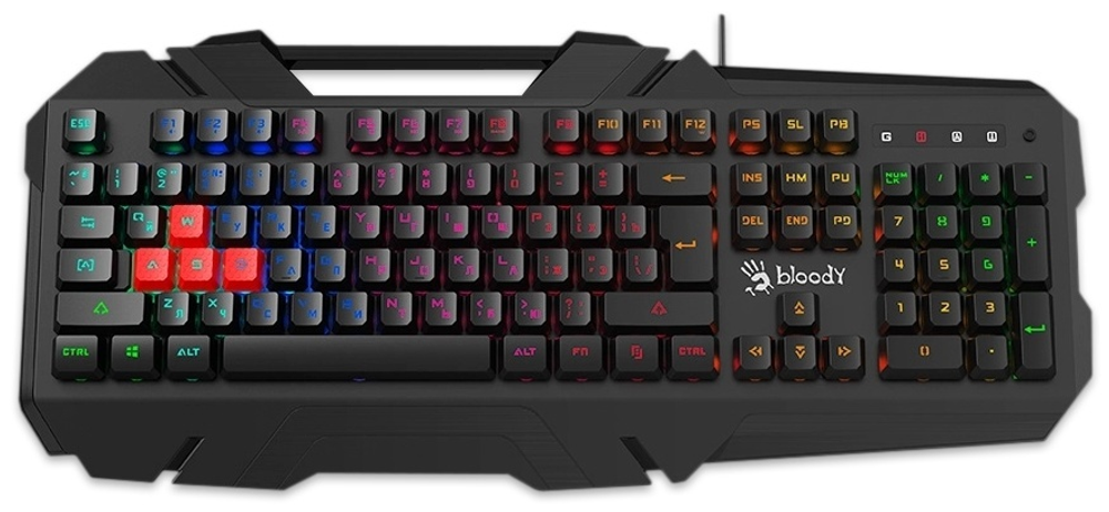 Клавиатура A4Tech Bloody B150N черный