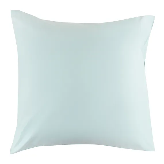 Набор из двух наволочек из сатина голубого цвета из коллекции essential, 70х70 см