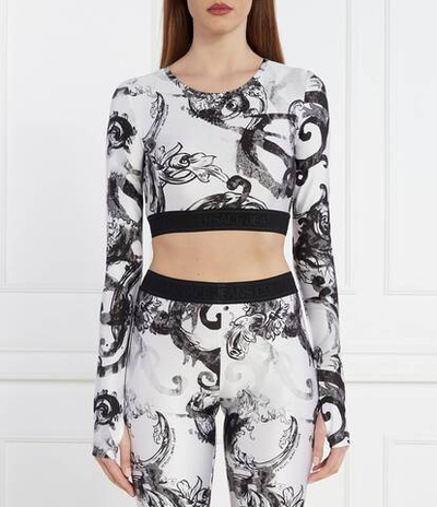 Блузка Versace Jeans Couture - белый(76HAH218JS292)