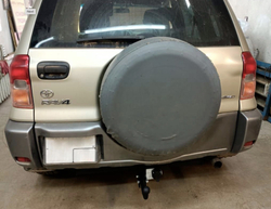 Фаркоп для Toyota RAV4 3/5 дверей 2000-2006, Chery Tiggo 2006-2014, Vortex Tingo 2010-2013 Тип шара: A. Нагрузки: 1000/50 кг, TY 16