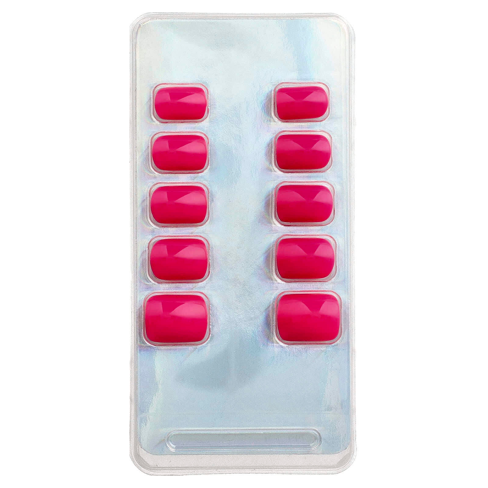 L.A. Girl, Oh So Shiny, искусственные ногти, гелевые типсы для сияния ногтей, GNT152 Wildest Dream, набор из 25 предметов