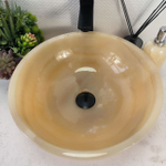 Раковина из оникса Bowl Yellow TinLip BO-60906 40*40*15