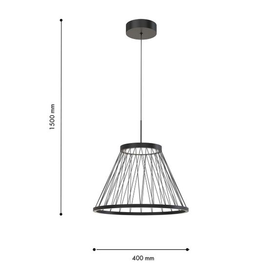 Подвесной светодиодный светильник Favourite Fibra 4633-4P