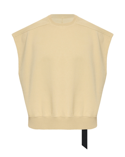 RICK OWENS DRKSHDW ЖИЛЕТ БЕЖЕВЫЙ МУЖСКОЙ HOLLYWOOD JUMBO TATLIN